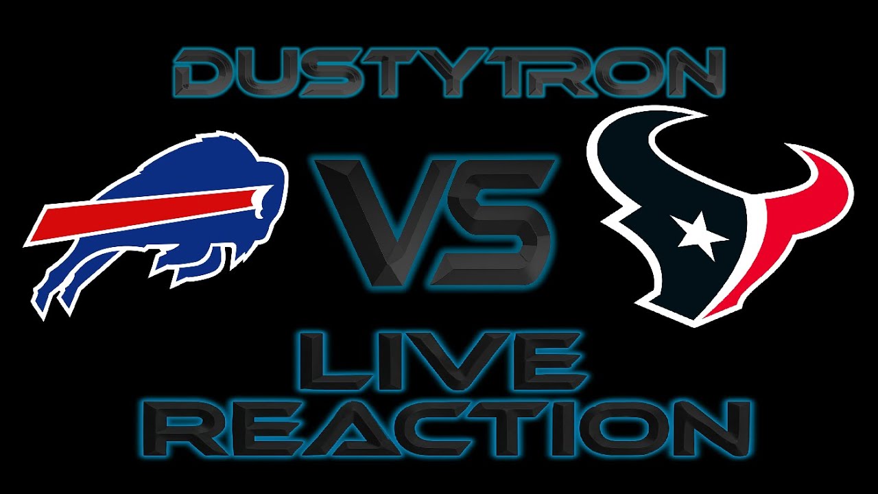 Bills at Texans Thursday Night Football LIVE REACTION Stream!!!