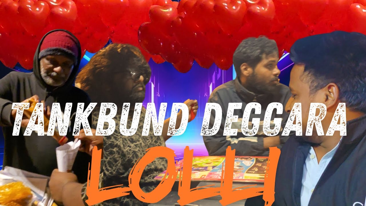 TANKBUND | DEGGARA VISHNU GAADI LOLLI | SUNDAY VIBES |HYDERABAD | SUJITH GULLY BOYS |