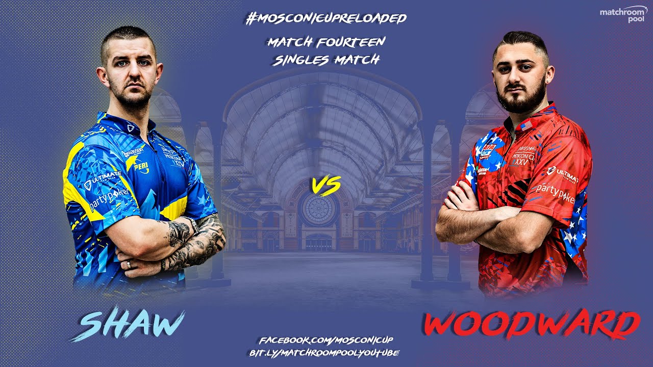 Jayson Shaw vs Skyler Woodward | 2018 Mosconi Cup