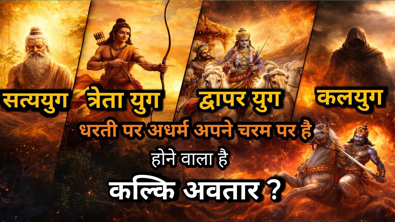 🔱🙏धर्म की पुनर्स्थापना – कल्कि अवतार और युग परिवर्तन🙏🔱