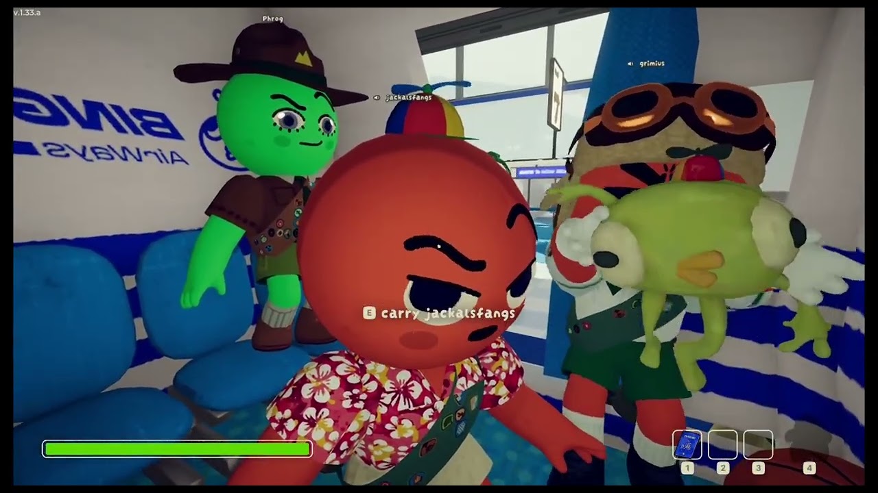 A bunch of FREAKS playing PEAK! its like its called FREAK or something...