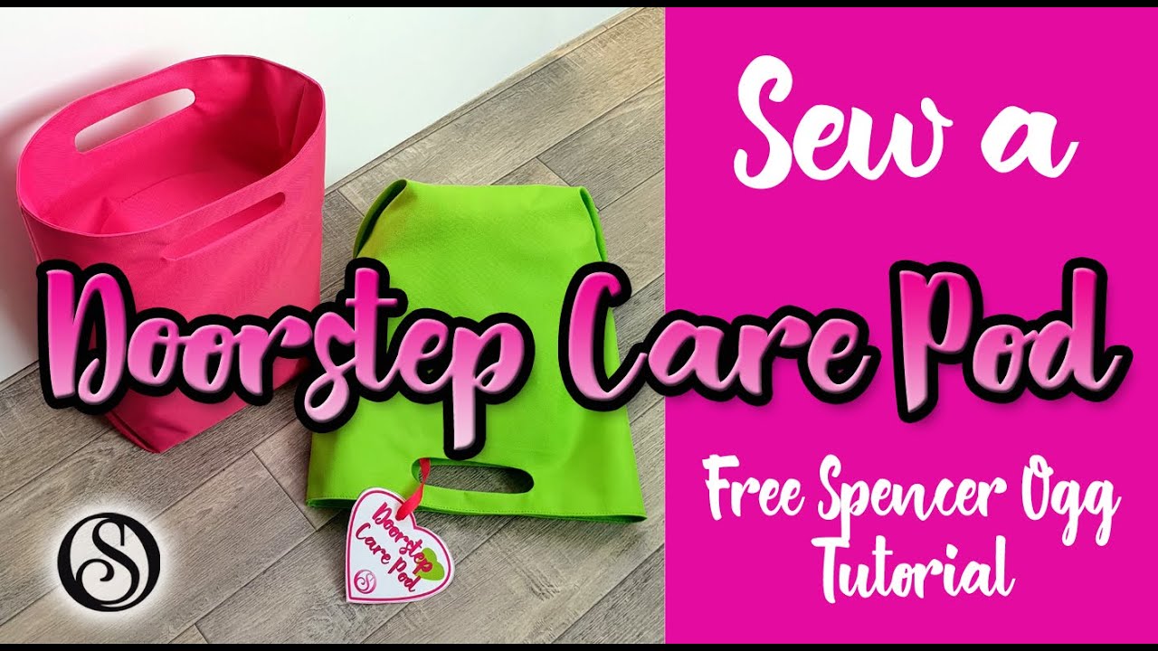 Sew a Doorstep Care Pod. Bag sewing tutorial - Bag making