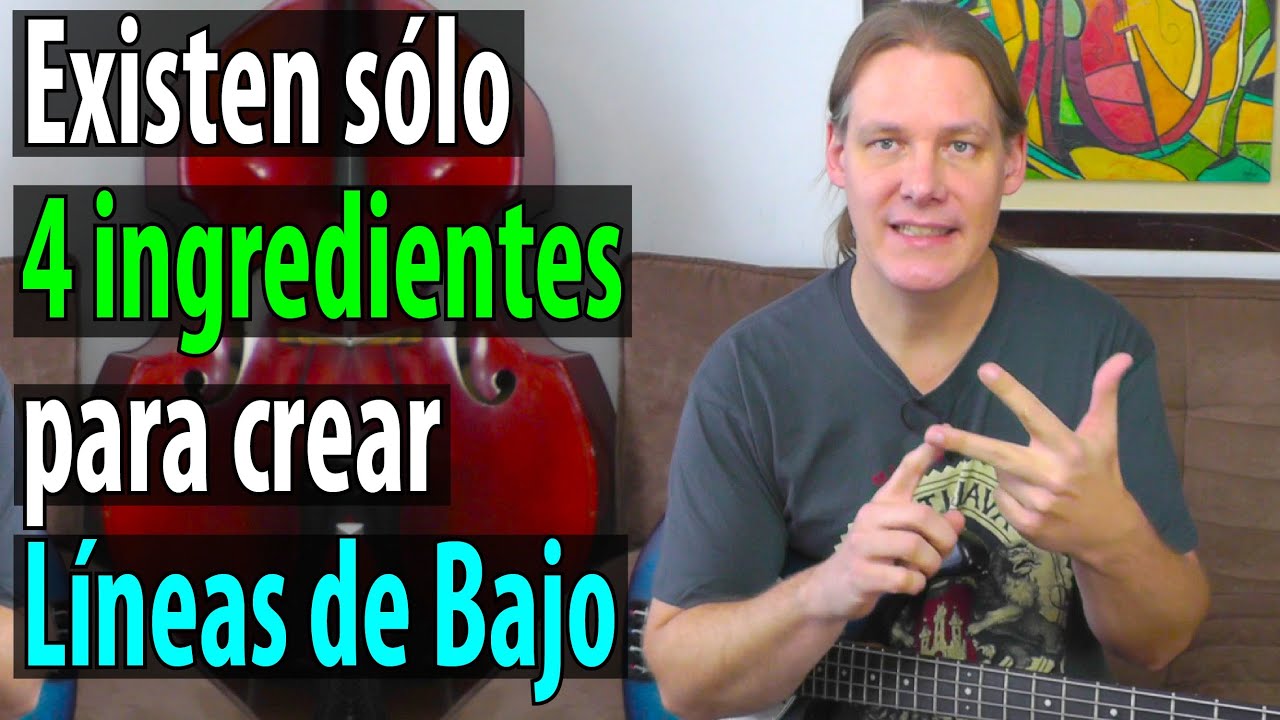 Todas las herramientas para crear una Línea de Bajo