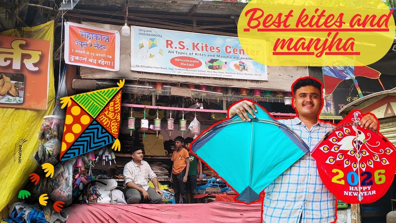 Cheapest kite in Mumbai | Borivali Brothers 