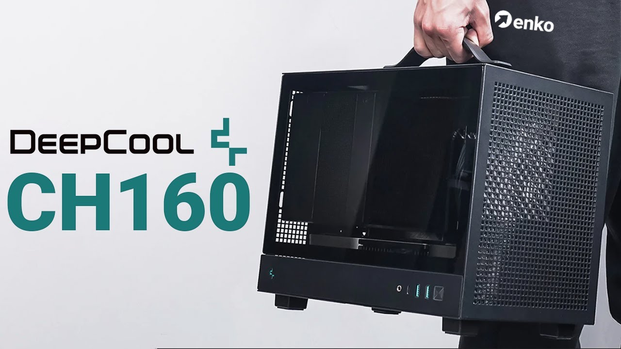 Корпус Deepcool CH160 - Компактний корпус, який можна перевозити