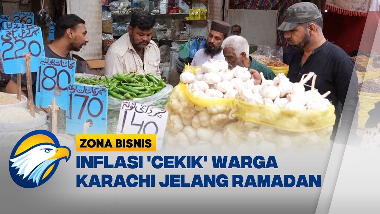 Inflasi 'Cekik' Warga Karachi Jelang Ramadan - [Zona Bisnis]