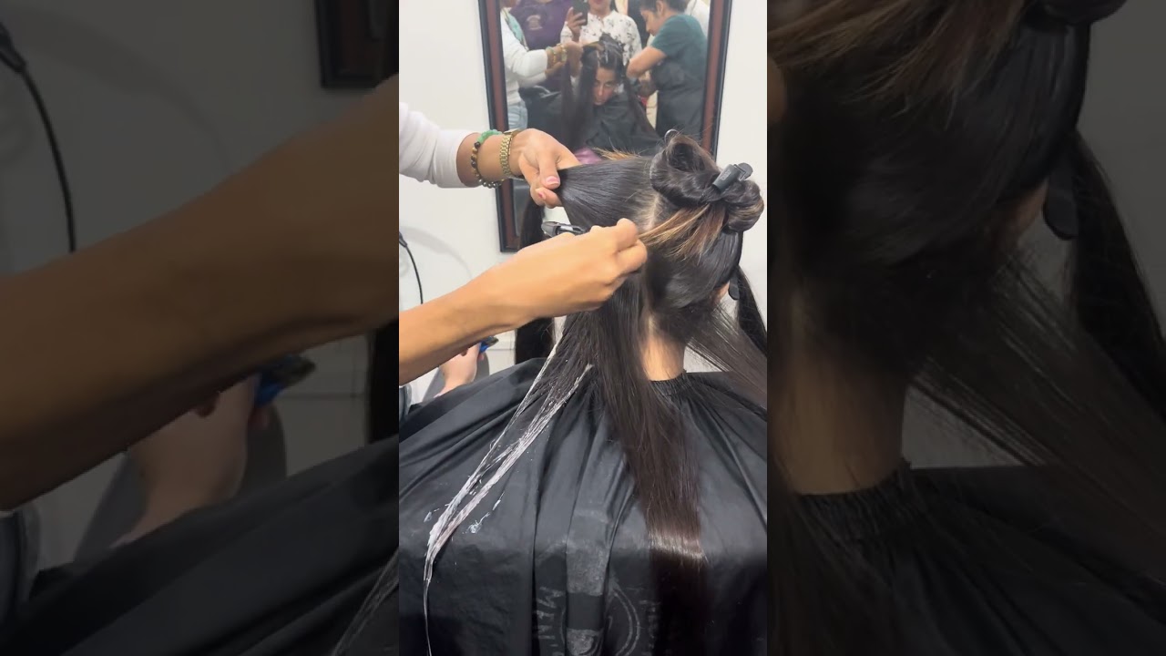 Hair colour demo