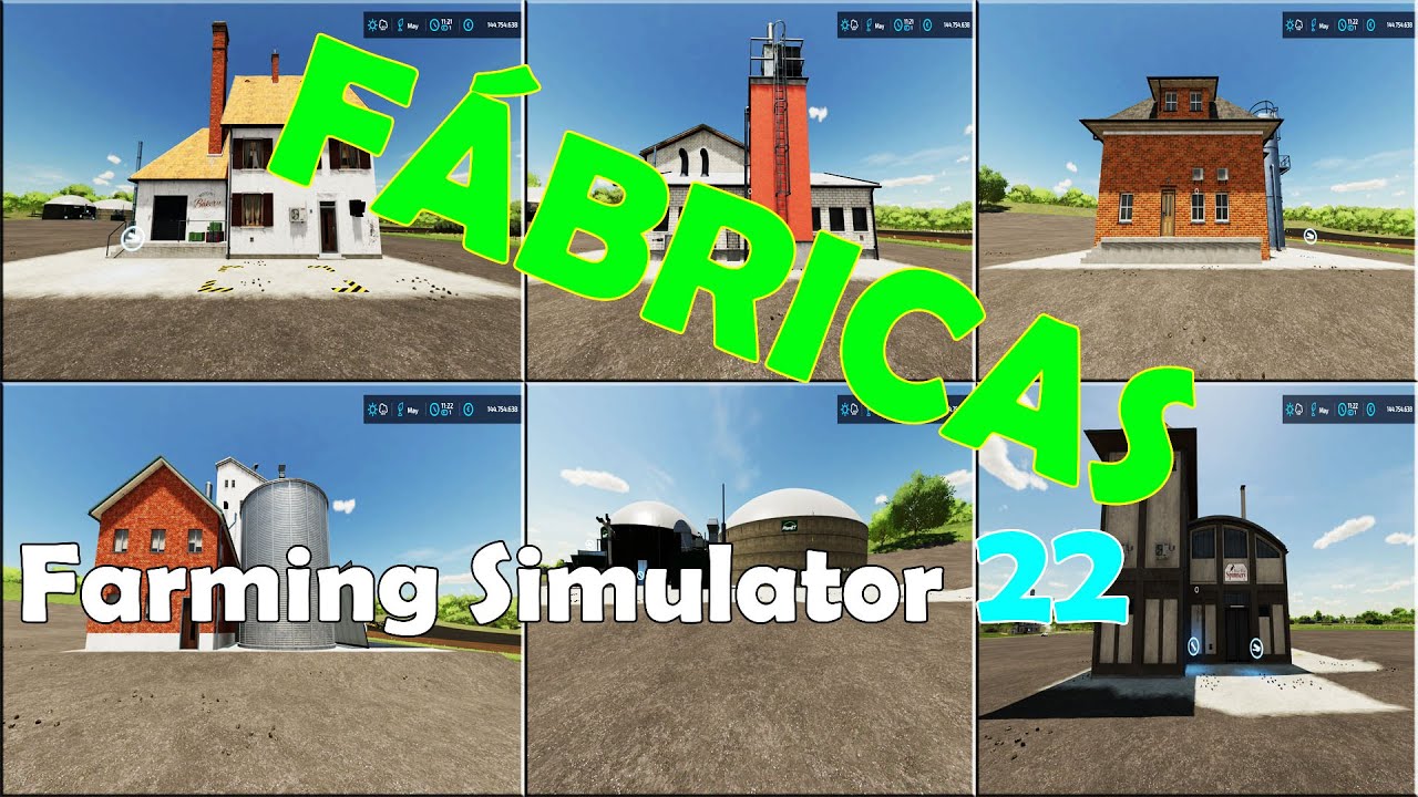 👉🏭Como FUNCIONAN las FÁBRICAS en FARMING SIMULATOR 22🚜