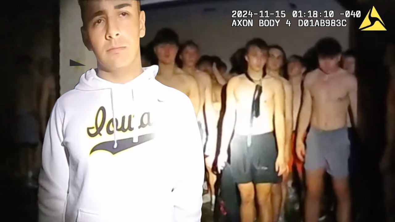 Disturbing Fraternity Hazing Exposed by Cops.