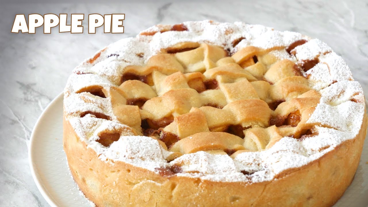 APPLE PIE 🍎🍂 La Meilleure Tarte aux Pommes & Cannelle – Recette Facile