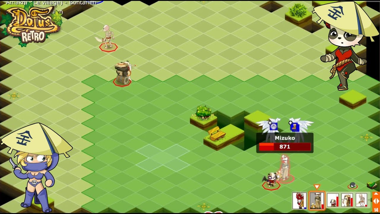 [Fallanster] Dofus Retro PvP | Mizuko Panda 200 (G6) vs Xpuro-Huesox Sram 200 (G5)