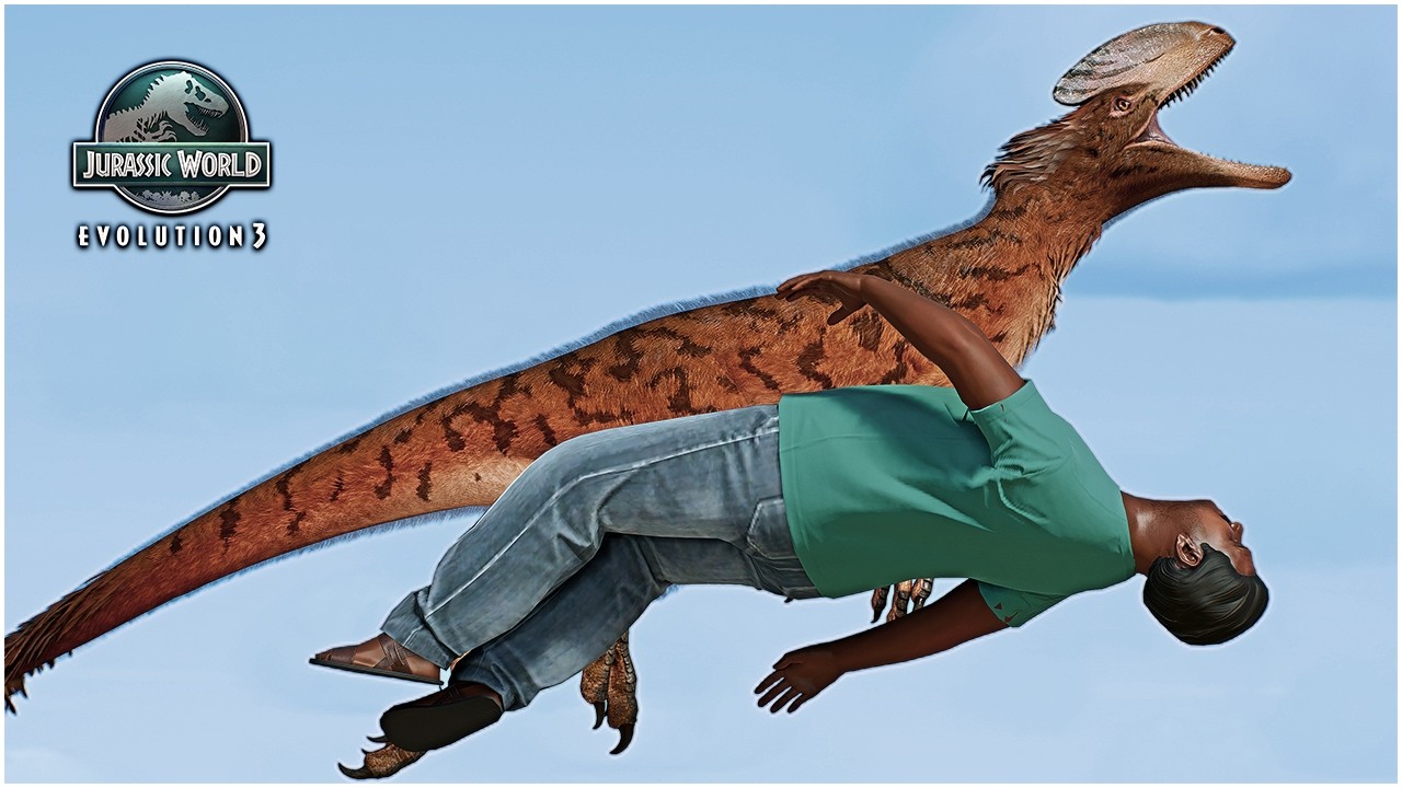 Human Attack Animations of All Dinosaurs & Prehistoric Animals 🦖 Jurassic World Evolution 3