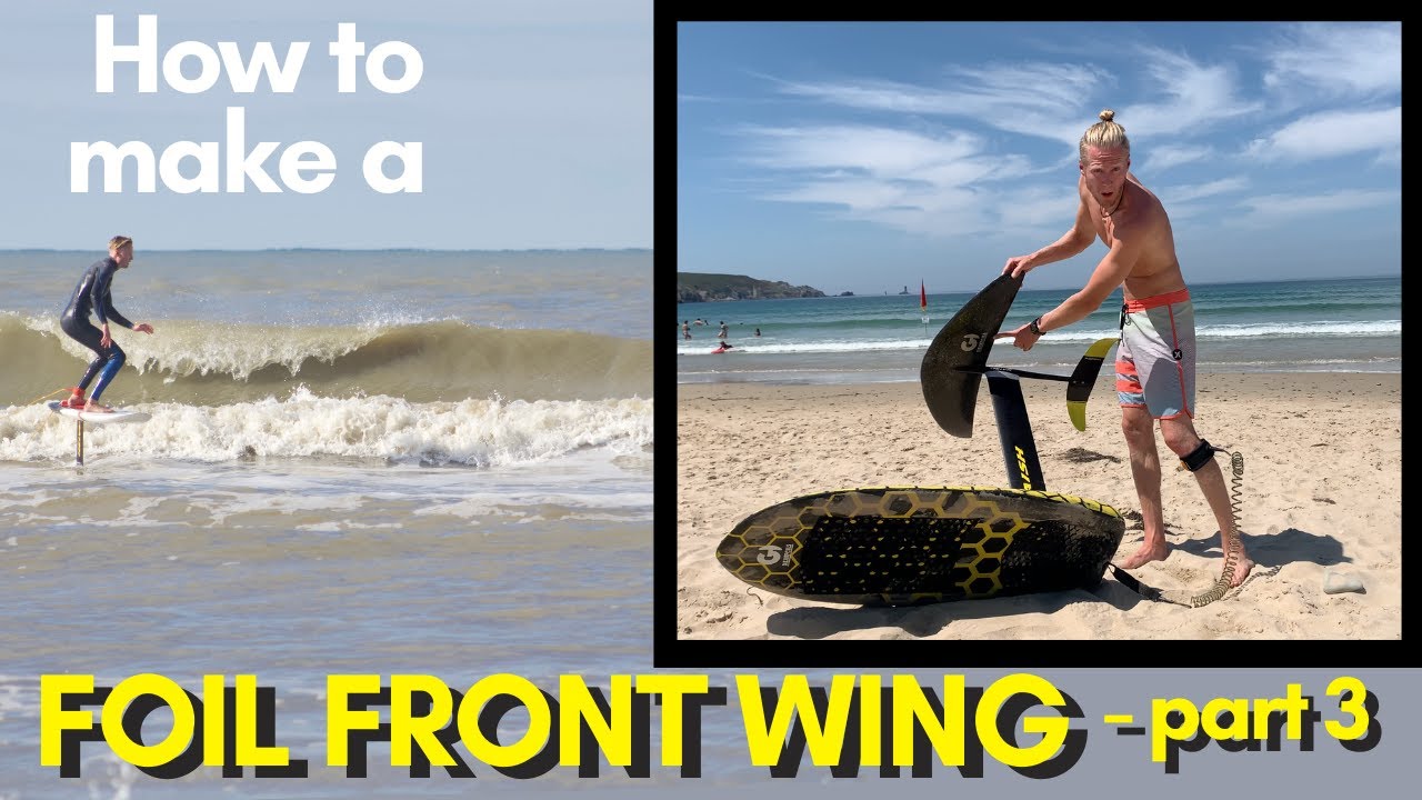 How to make a foil front wing - Part 3