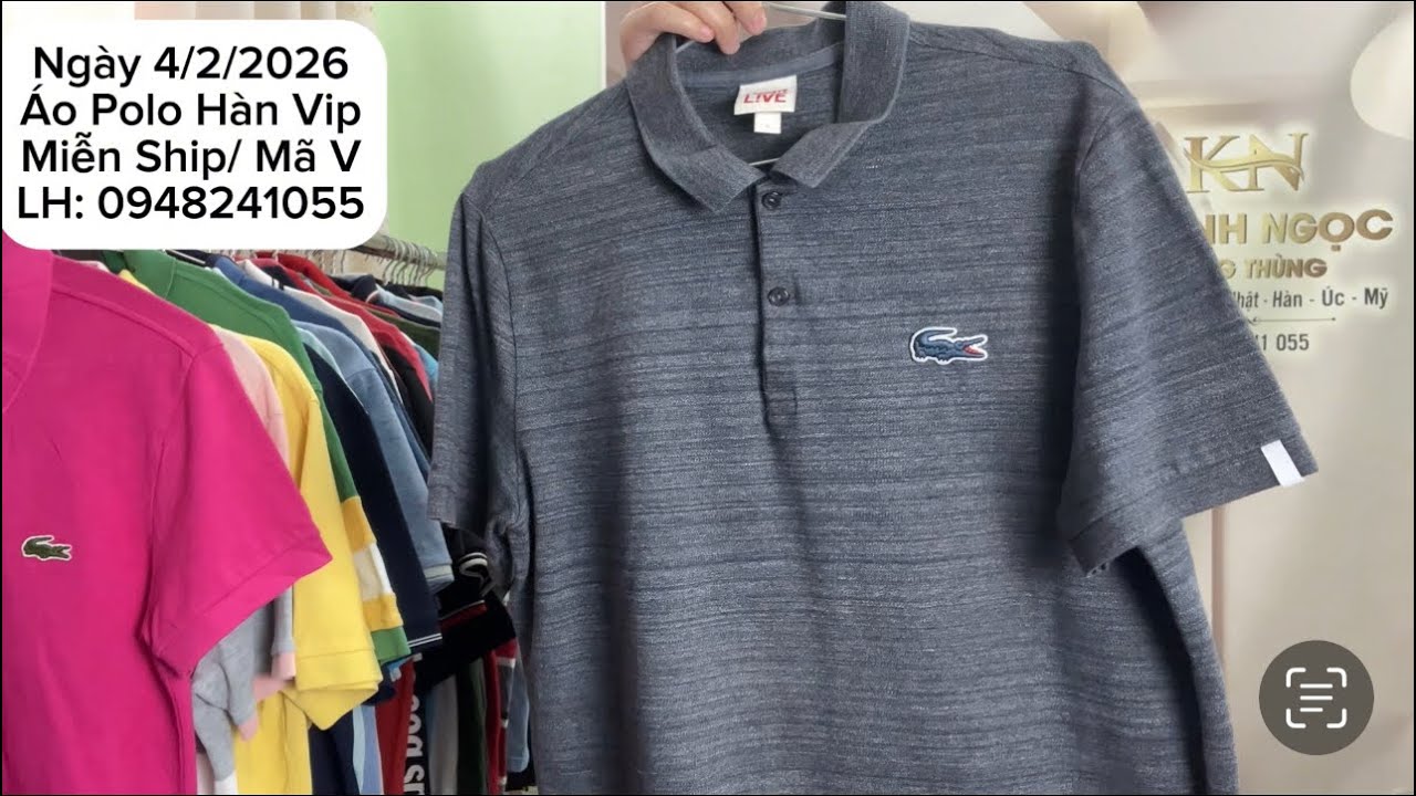 [4/2] ÁO POLO HÀN TUYỂN / LACOSTE/ ADIDAS/ TOMMY…./ LH: 0948241055