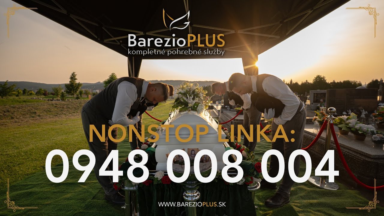 🕊️ Barezio Plus – Každá rozlúčka si zaslúži dôstojnosť