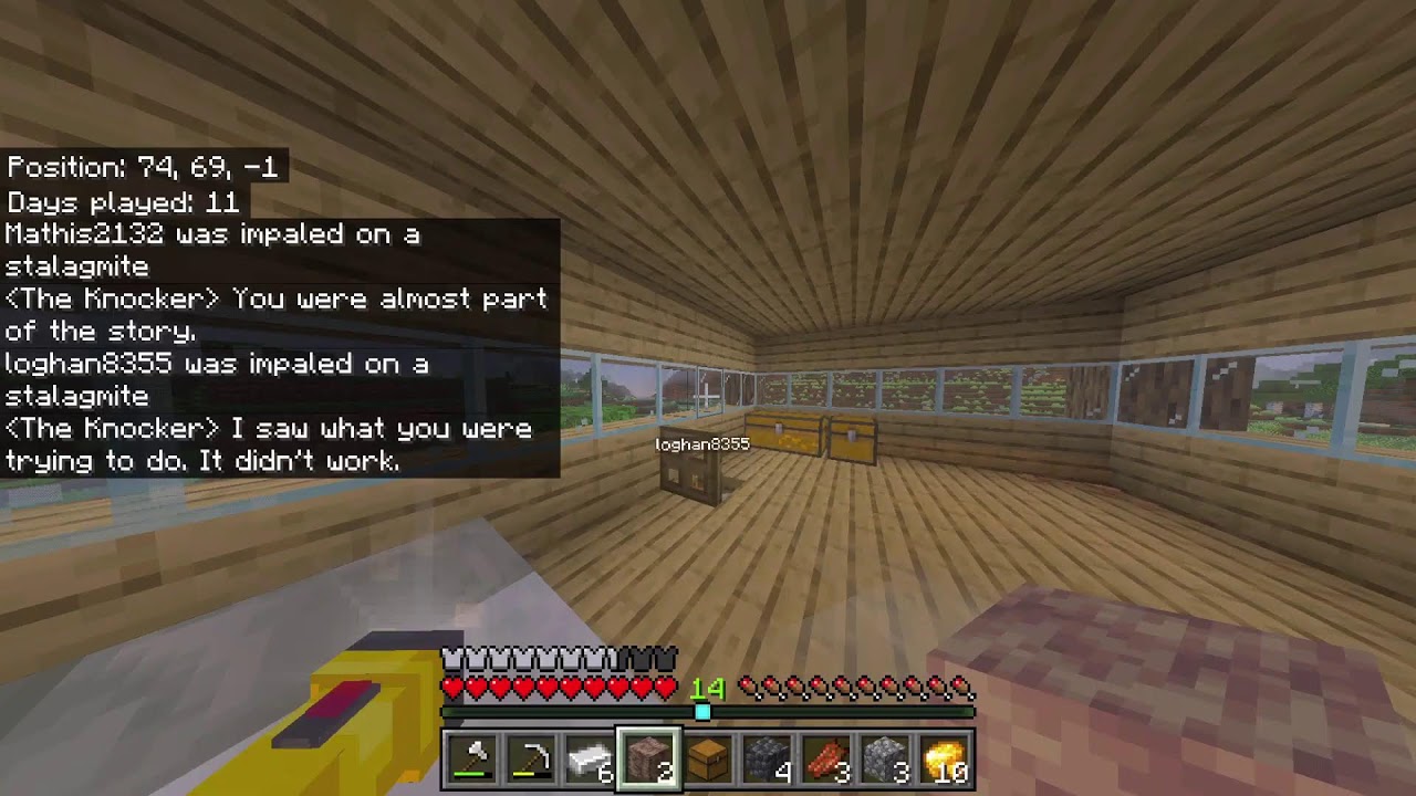 minecraft horreur avec des mods avec loghan