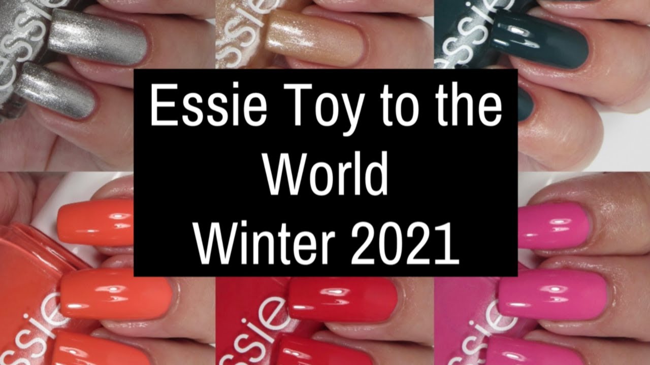 Essie Toy to the World Winter 2021 Collection!