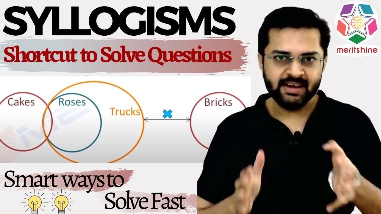Syllogism - 3 (Learn the shortcut to solve syllogism questions)