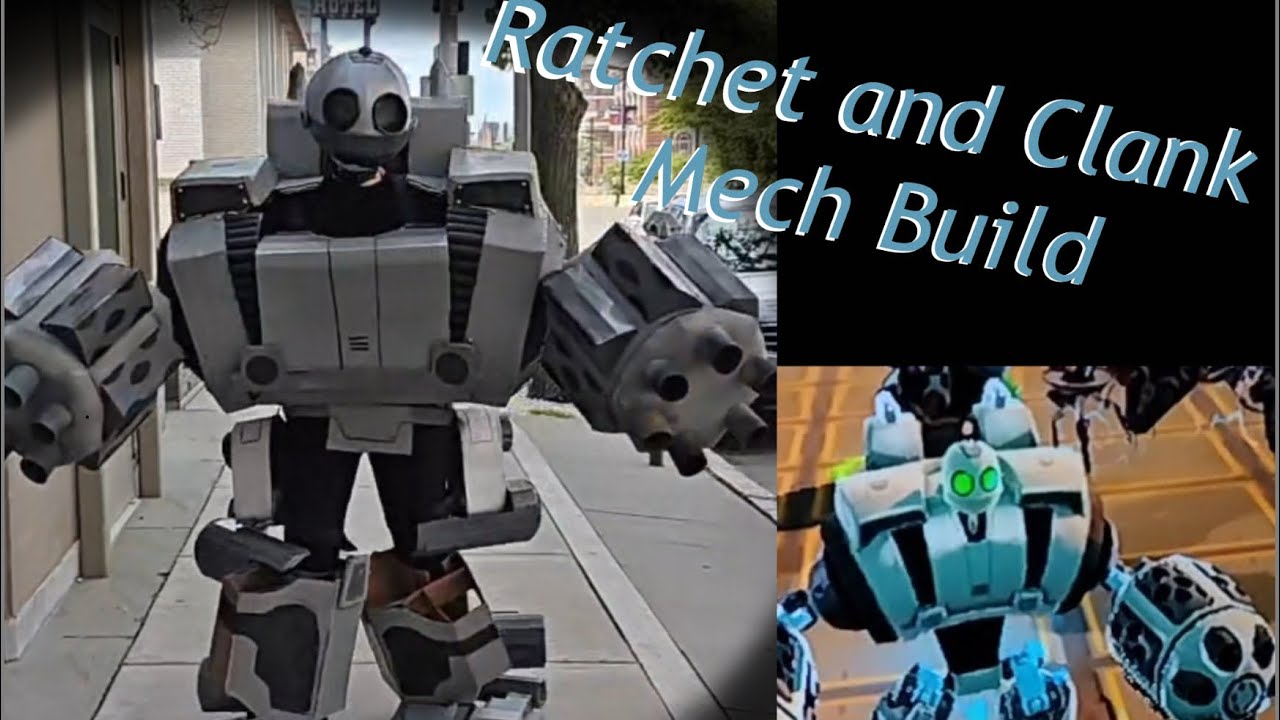 Building The R.Y.N.O VI Protosuit  (my first mech!) - Ratchet and clank: All 4 One Costume Build