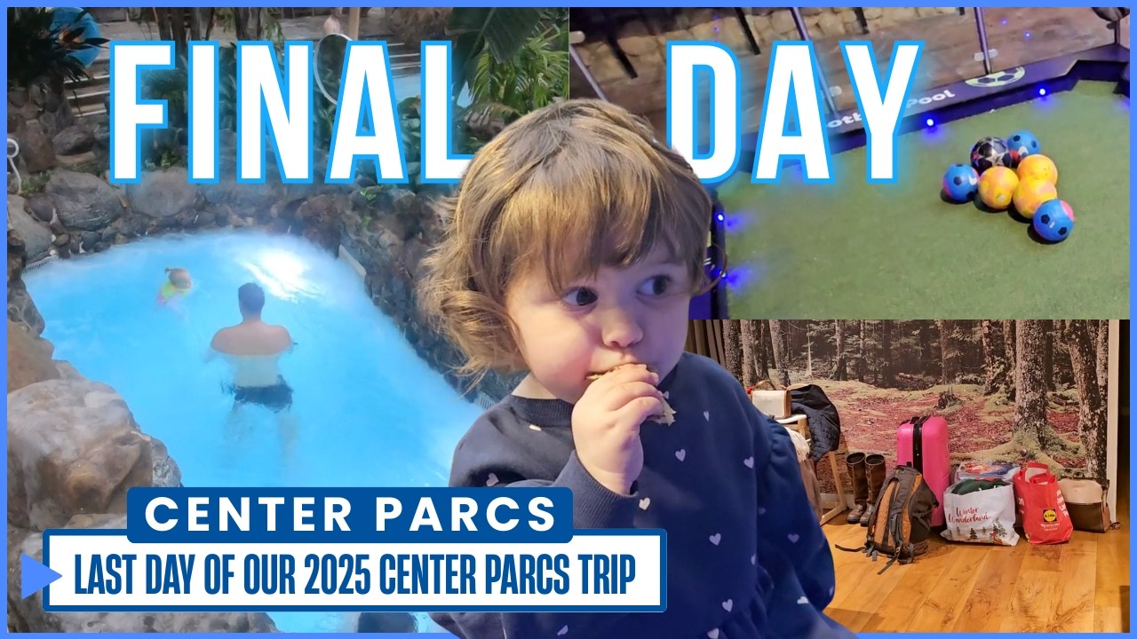 We NEVER Leave at 10AM | Last Day at Center Parcs 2025