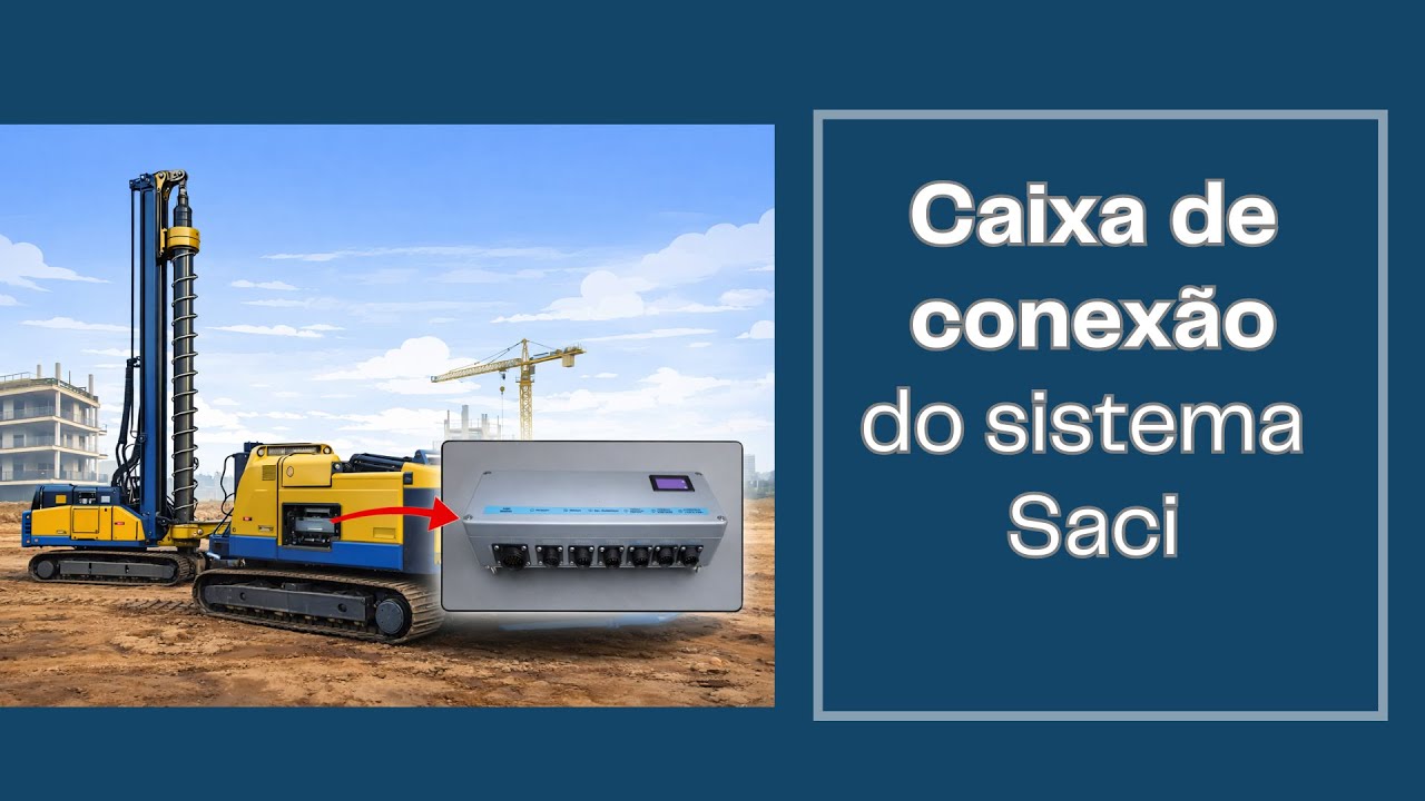Caixa de conex&atilde;o - Sistema de monitoramento Saci 3