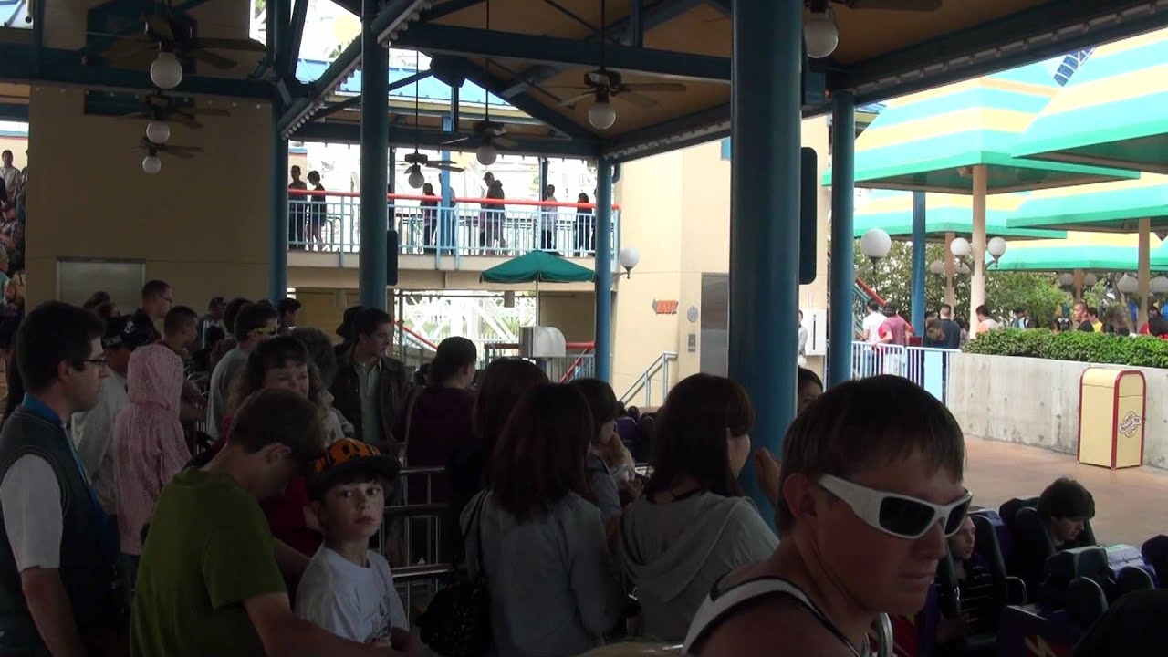 2011 DCA California  Screamin'  Front Seat POV Entrace to Exit May 5th HD (1080p) No Music