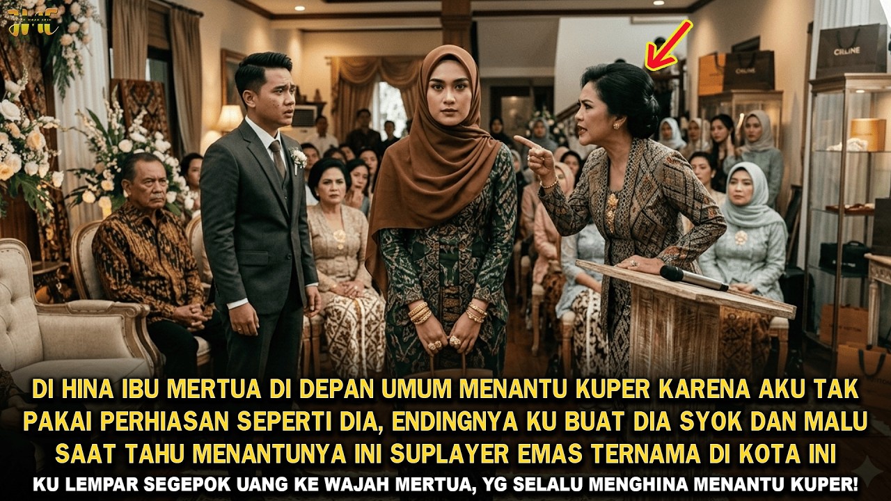DI HINA MENANTU KUPER OLEH MERTUA KARENA TAK PAKAI PERHIASAN, KU BUAT DIA SYOK SAAT TAHU AKU ADALAH
