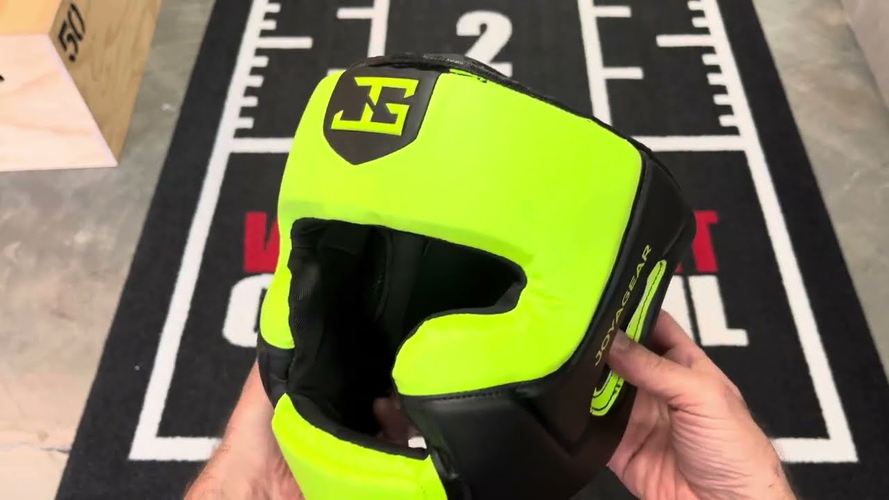 Joya Hoofdbeschermer Performance Zwart / neo green