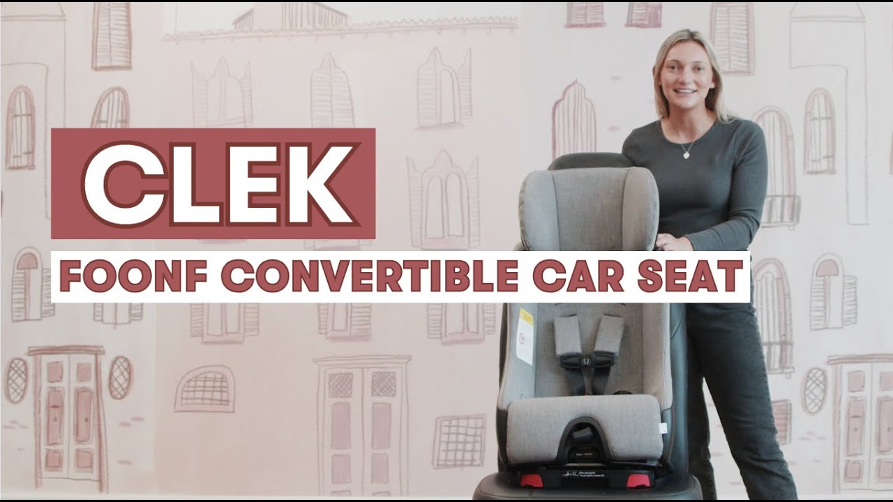 Clek Foonf Convertible Car Seat Review | Best Convertible Car Seats | Clek Foonf Installation
