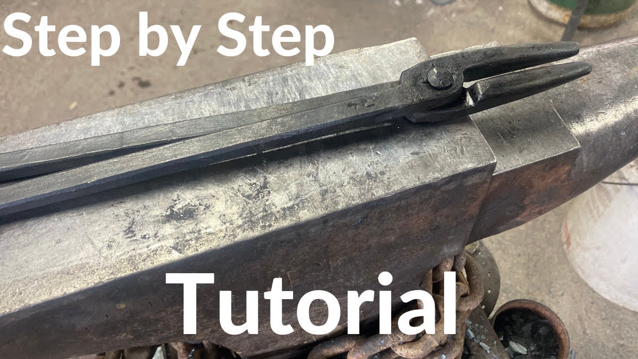 Forged Scroll Tongs for Beginners