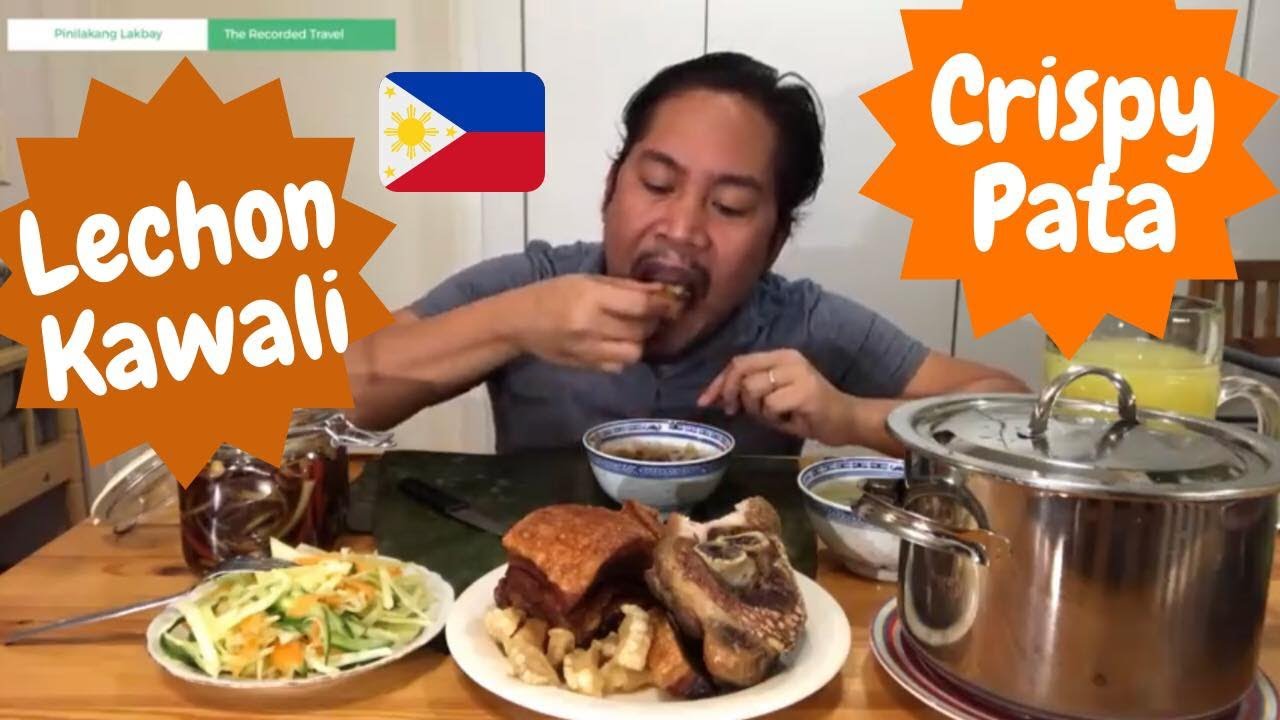 KAING PINOY!!! LECHON KAWALI, CRISPY PATA AT CHICHARON 