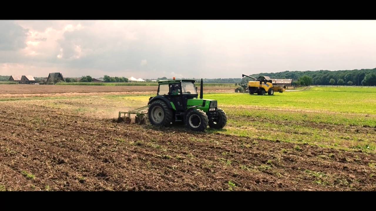 Großvater & Enkel - die erste Treckerfahrt mit dem Deutz DX 4.50