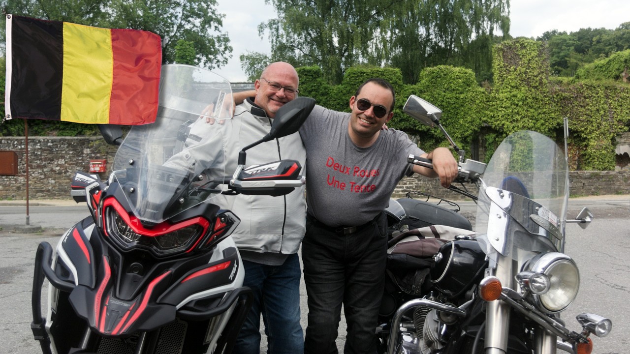Découvrir la Belgique à moto avec un Belge : c'est fait ! 😉