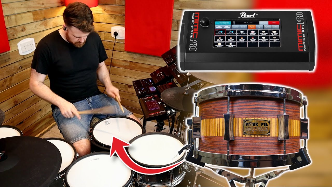 PP13x7 | New Snare for Pearl Mimic Pro | Multilayer Samples with Custom Kits Download