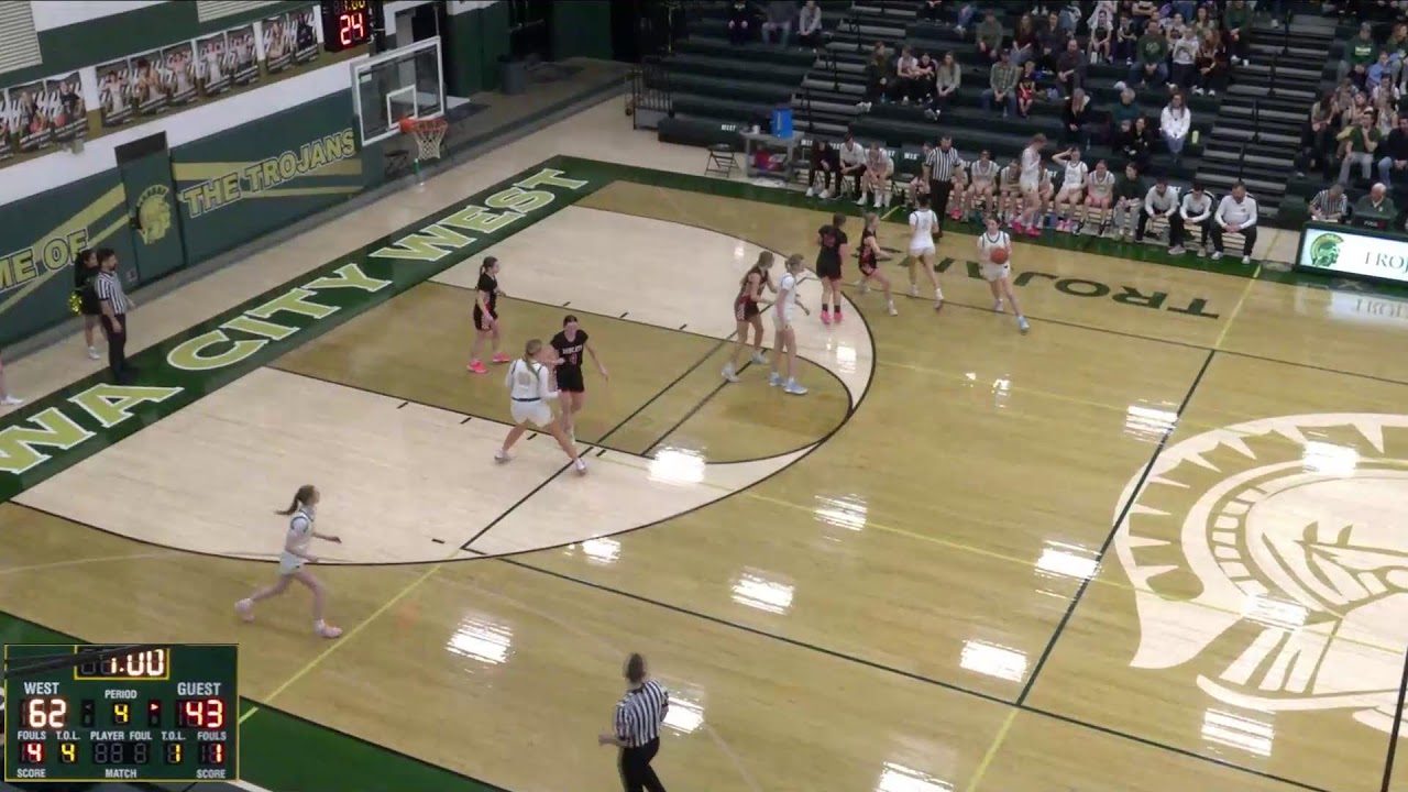 Iowa City West vs Western Dubuque High School Womens JV Basketball