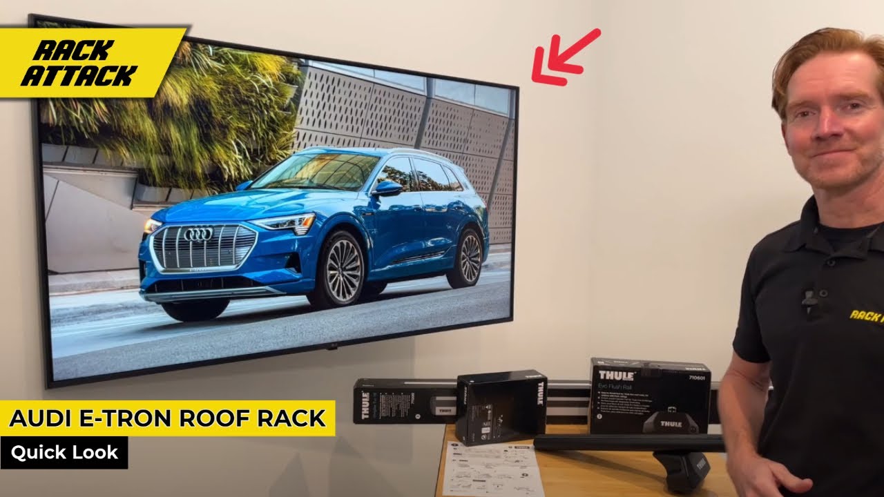 2019-2022+ Audi e-tron with Flush Rails - Thule Best Roof Rack