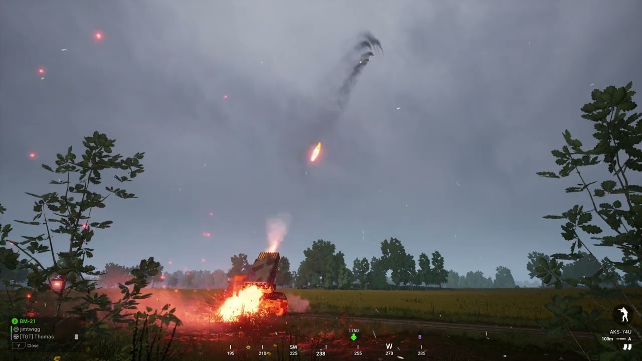 Squad Rocket Artillery BM-21 GRAD