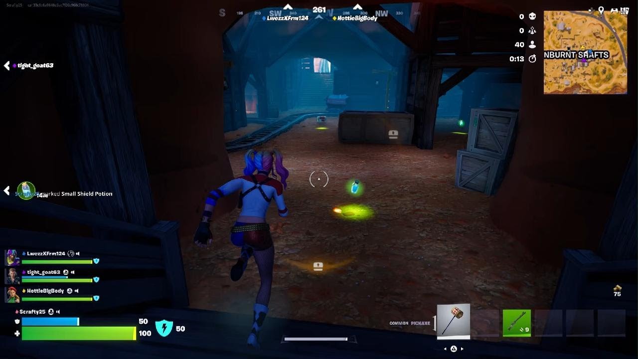 Fortnite Harley quinn Gameplay❤️❤️