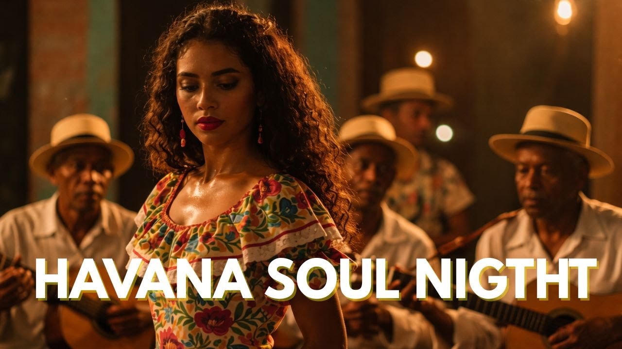 Cuban Background Music | Son Cubano – Old Havana Café Ambiance 🌙