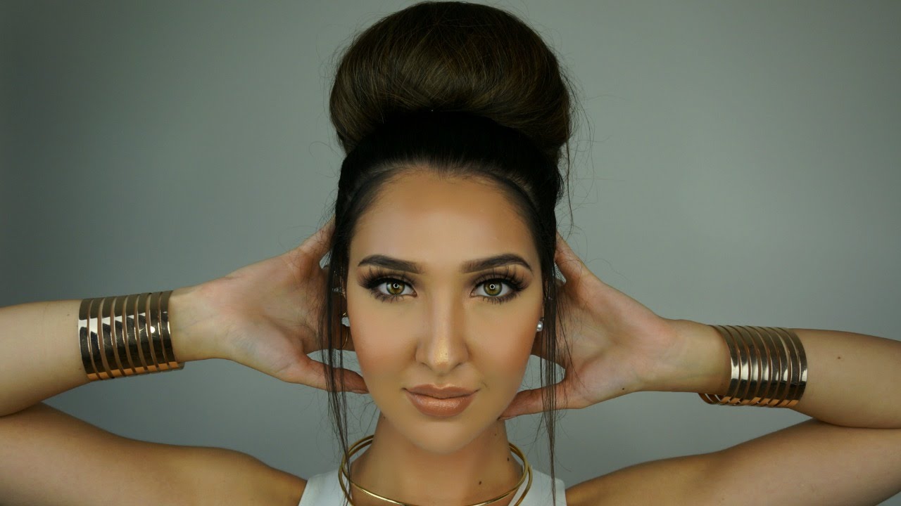 How To: Do a Big Bun in Your Hair Using a Hair Donut