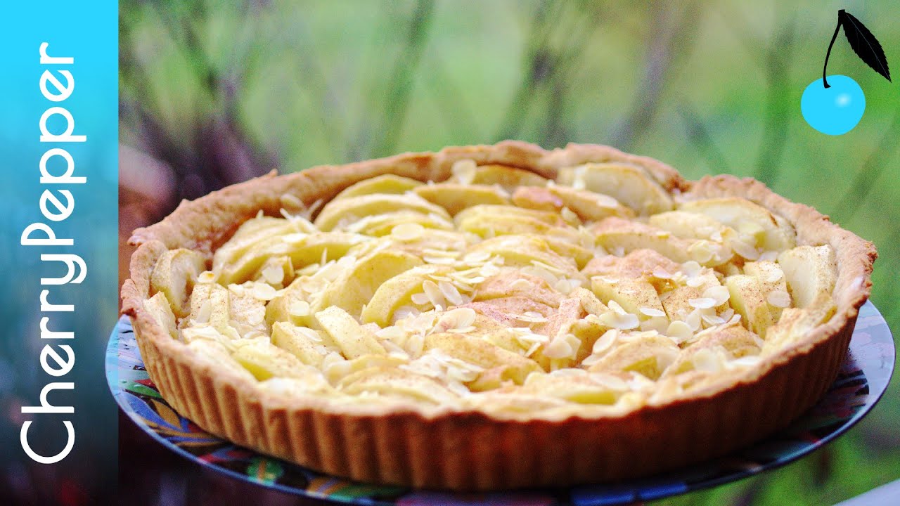 Tarte aux pommes - Pâte à tarte sans beurre ou huile de palme | Recette vegan de CherryPepper 🍒