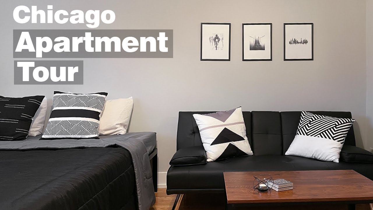 My Studio Apartment Tour | 300 Sq. ft in Chicago