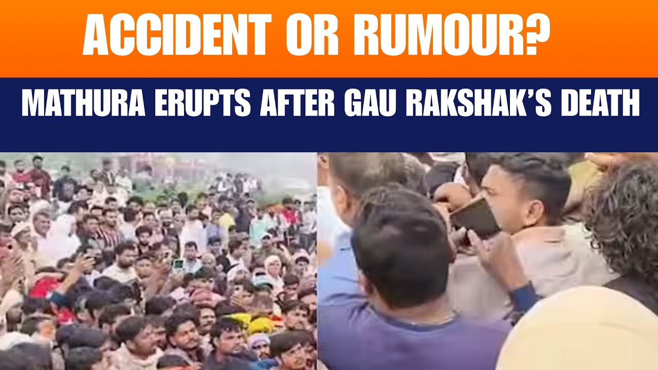 Mathura Highway Death Sparks Protest After Rumours of Cow Smuggling