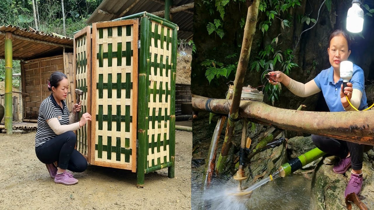 45 days to build a flower garden, make your own generator and weave a bamboo wardrobe