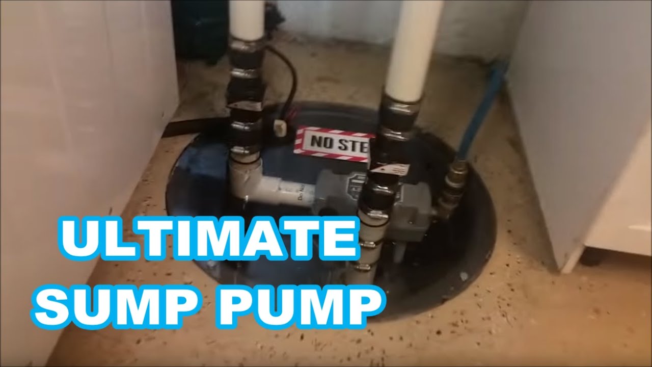 THE ULTIMATE SUMP PUMP SYSTEM  Zoeller M57 and Liberty Sump Jet SJ10