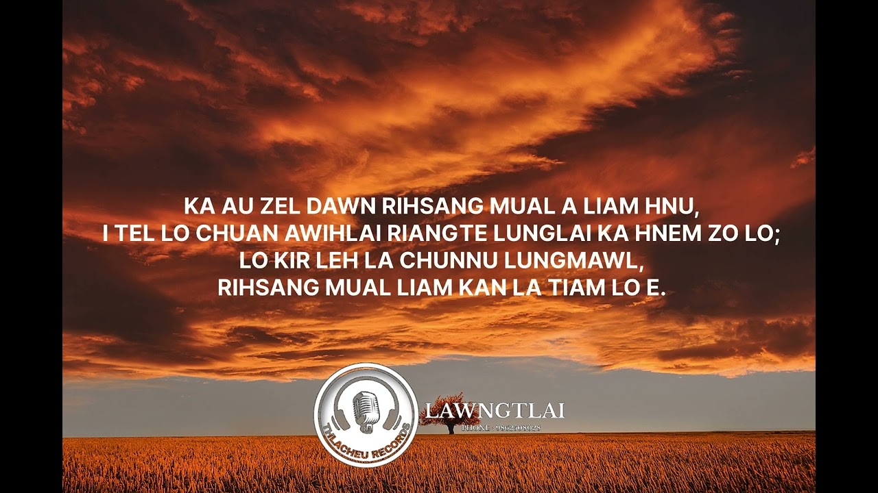 HRINGNIANG NAU ANG ATAP(Karaoke Khawhar hla)