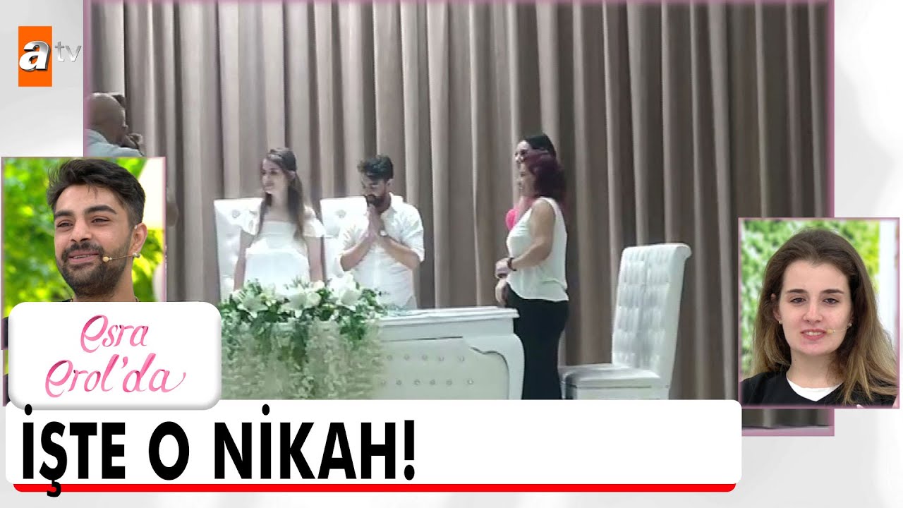 Kübra ve Abdullah'ın nikahına kimler katıldı? - Esra Erol'da 2 Eylül 2025