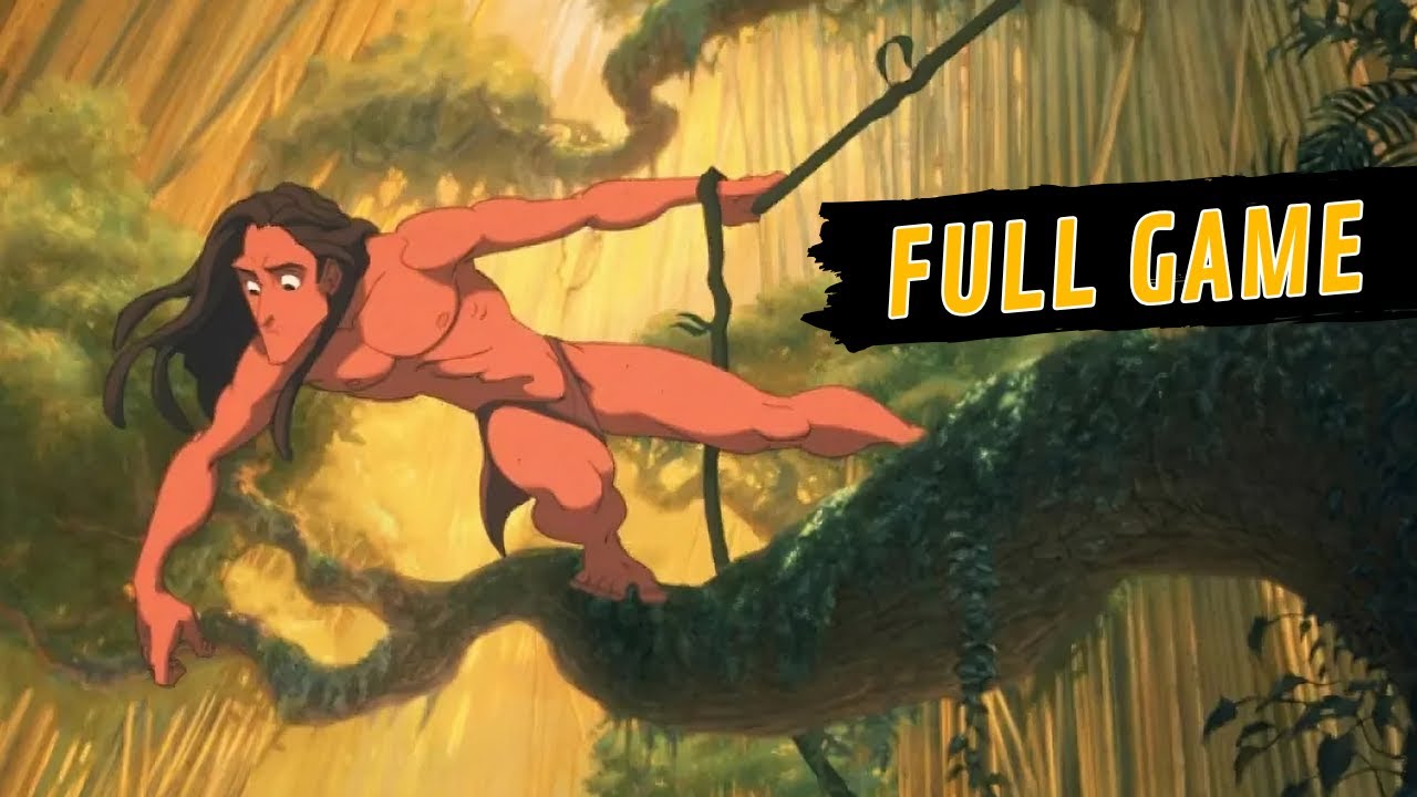 Disney's Tarzan [ PC, PS1, N64 ] FULL GAME - Walkthrough - Longplay Gameplay  [ 4K - 60ᶠᵖˢ ]