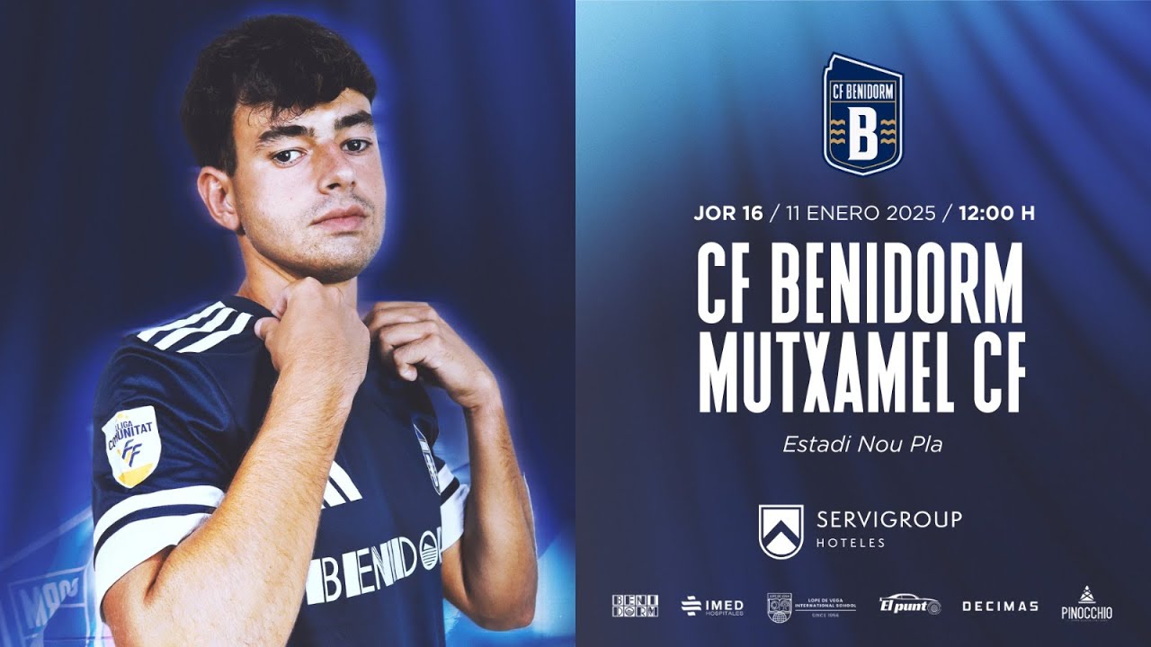 Jornada 16 | CF Benidorm 4 - 0 Mutxamel CF