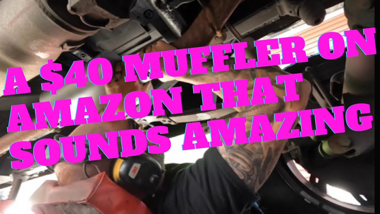 A $40 Amazon muffler for the win!